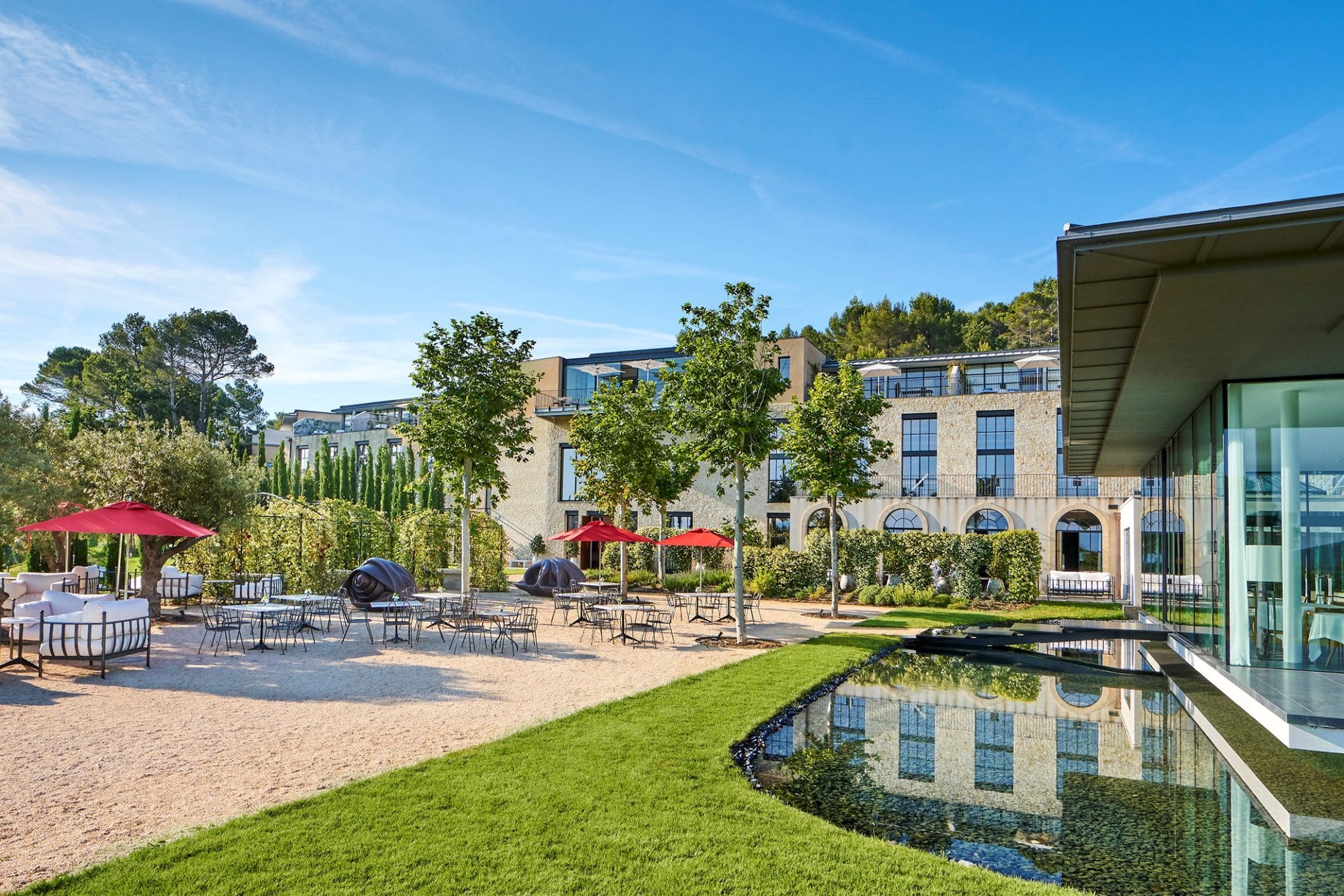 The hotel of Villa La Coste in Puy-Sainte-Reparade