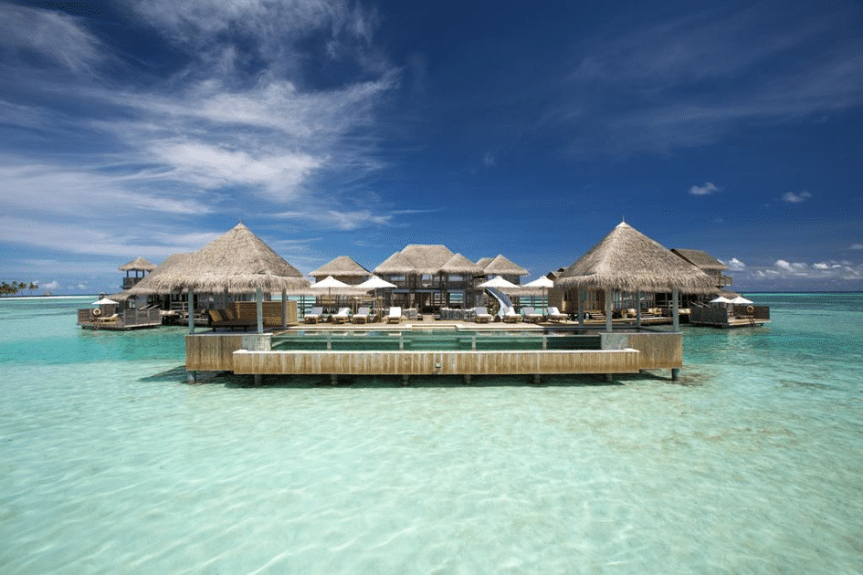 Het Gili Lankanfushi hotel op de Malediven Het Gili Lankanfushi hotel op de Malediven