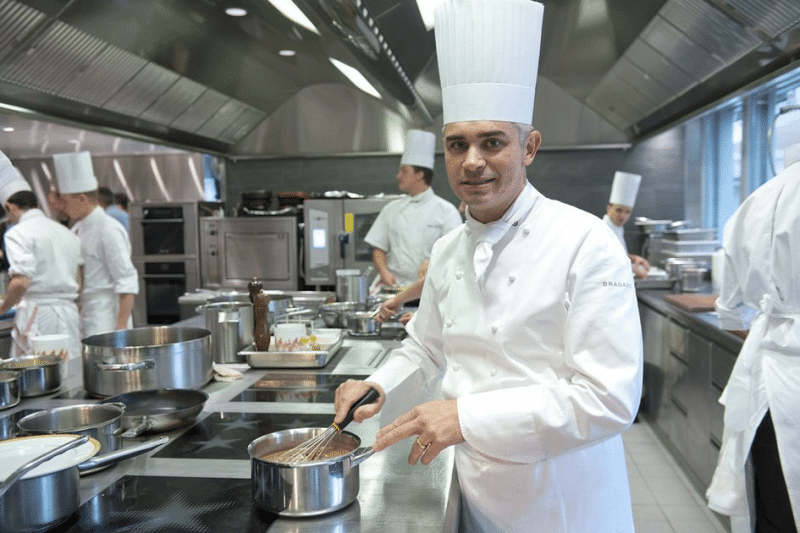 Benoît Violier en cuisine Benoît Violier en cuisine