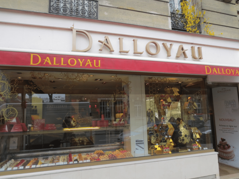 Une boutique Dalloyau &agrave; Paris