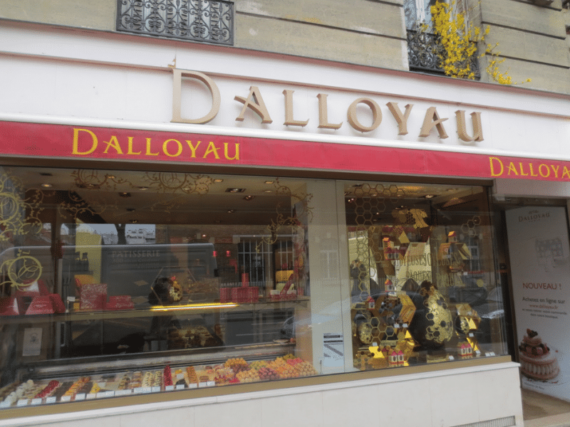 Une boutique Dalloyau à Paris