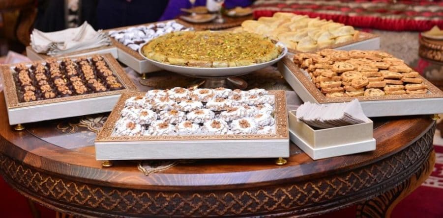 Assortiment de pâtisseries marocaines