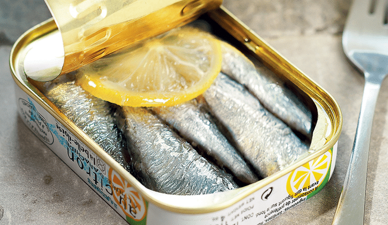 Bo&icirc;te de sardines au citron