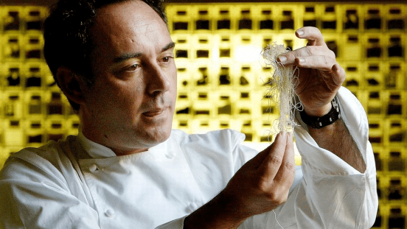 Le chef Ferran Adrià