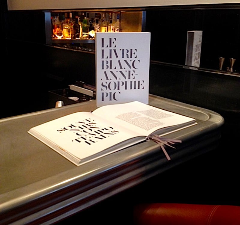 Le Livre Blanc Anne-Sophie Pic Le Livre Blanc Anne-Sophie Pic