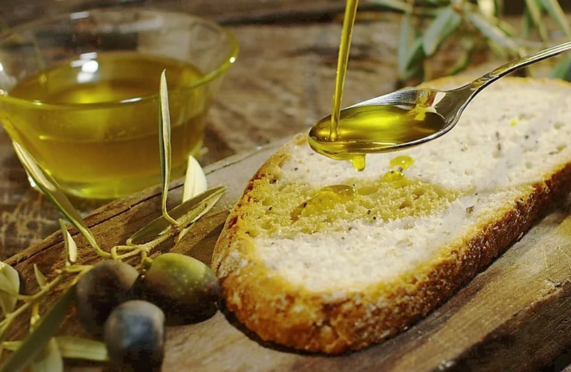 Tartine d&rsquo;huile d&rsquo;olive