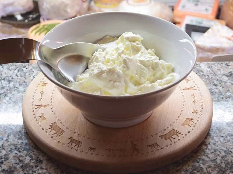 Fromage blanc à l’étal Fromage blanc à l’étal