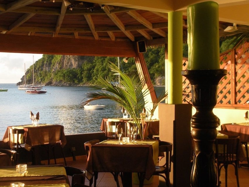 Restaurant &agrave; Marie-Galante