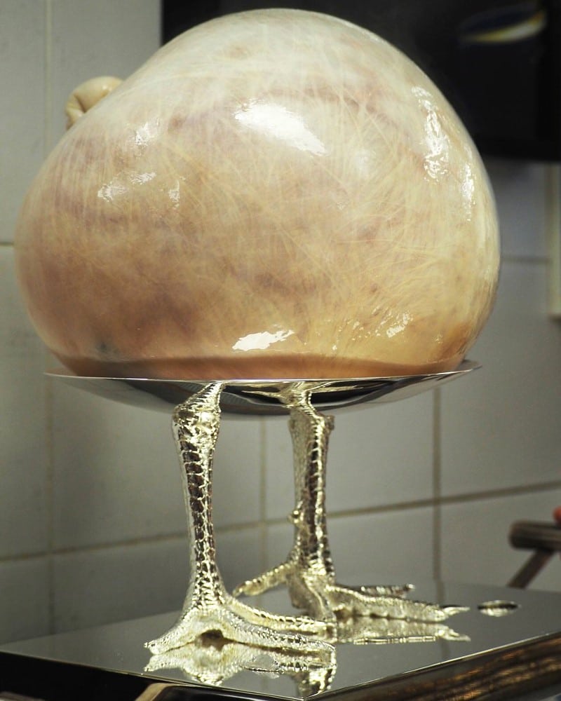 Poularde de Bresse cooked in a bladder by Éric Frechon