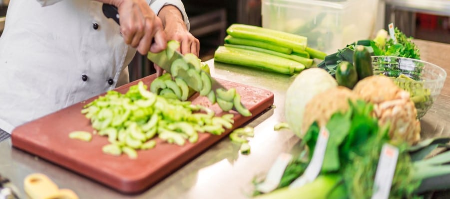 Taillage des l&eacute;gumes