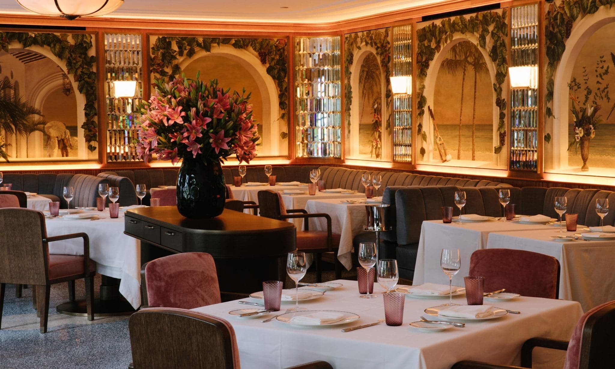 Thomas Keller's Per Se restaurant in New York