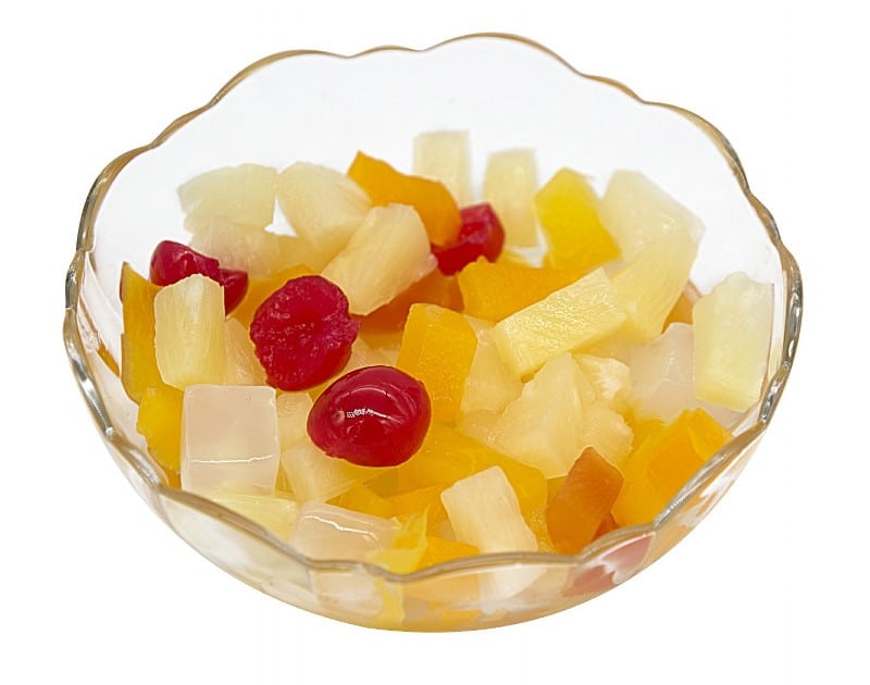 Fruits in syrup