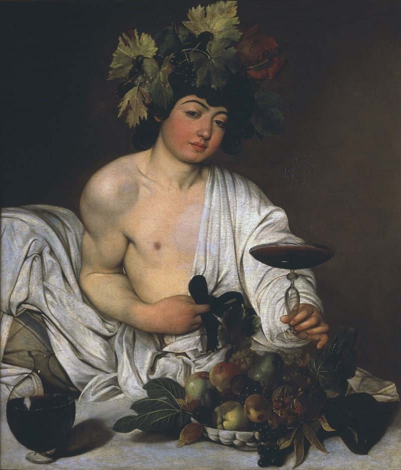 Caravaggio tarafından Bacchus
