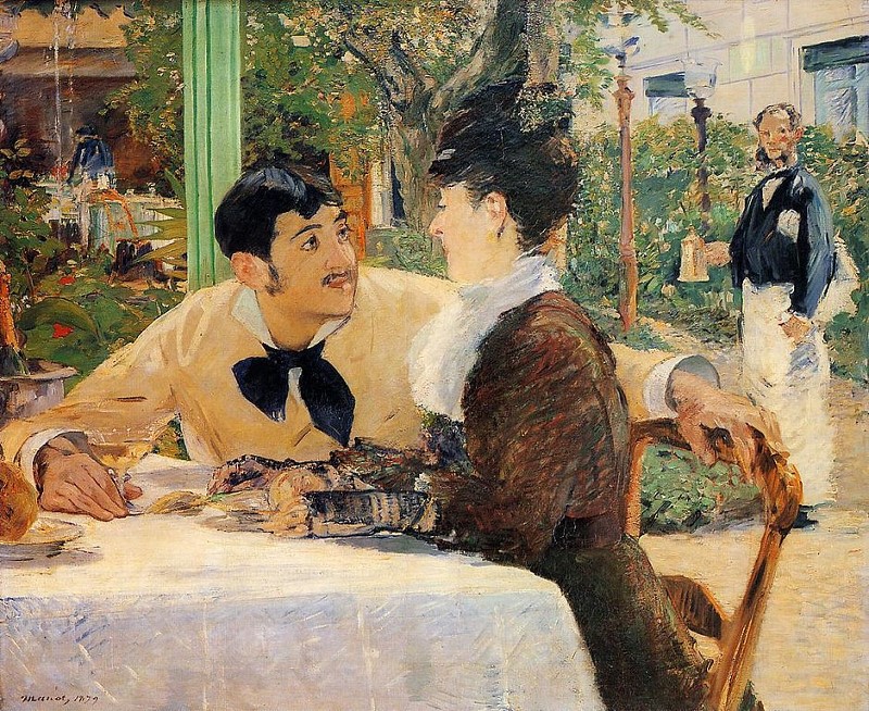 Chez le père Lathuille par Édouard Manet Chez le père Lathuille par Édouard Manet