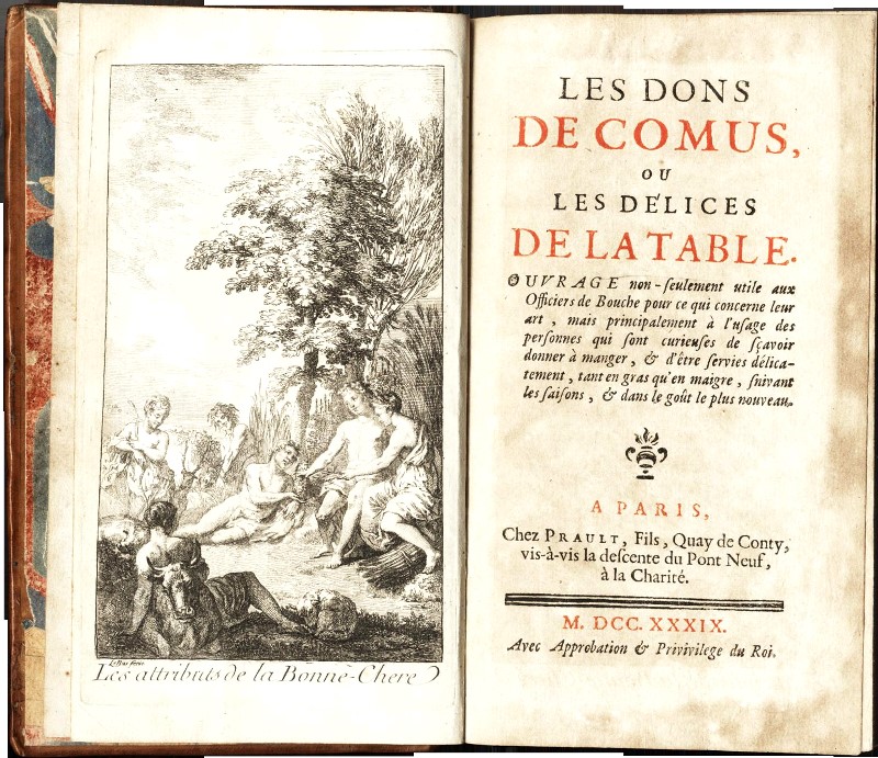 Dons de Comus ou Les D&eacute;lices de la table