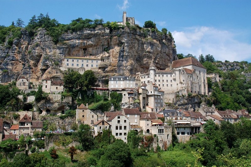 Le village de Rocamadour Le village de Rocamadour