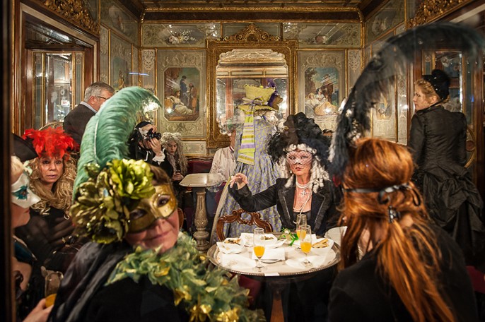 Le Carnaval de Venise au café Florian