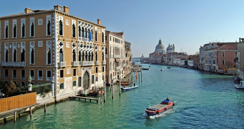Le Palais Gritti sur le Grand Canal &agrave; Venise
