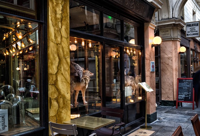 Le caffè Stern au 47 passage des Panoramas à Paris