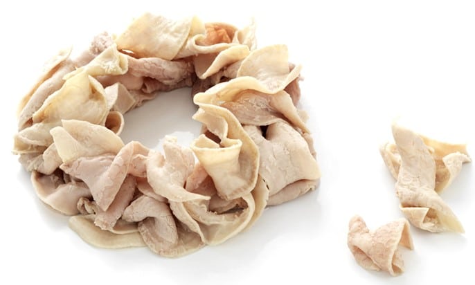 Fraise de veau lav&eacute;e et blanchie