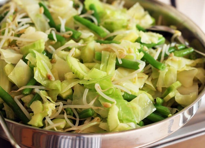 Urap salad