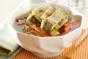 Soupe pindang à la viande de bœuf
