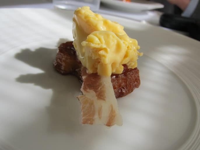 Glace aux œufs et au bacon par Heston Blumenthal