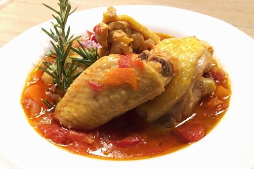 Poulet alla cacciatora