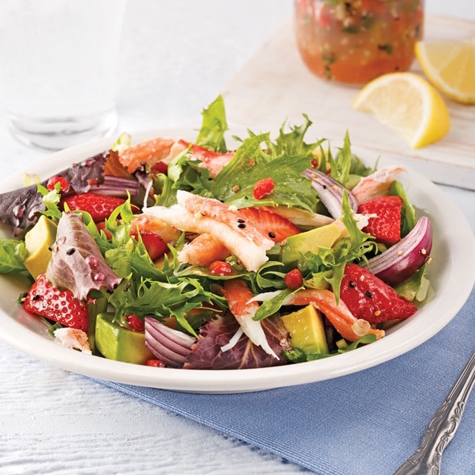 Salade de crabe Louie