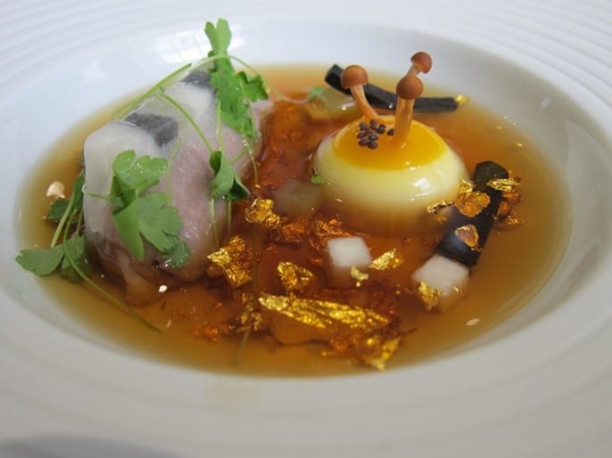 Soupe de tortue simulée par Heston Blumenthal