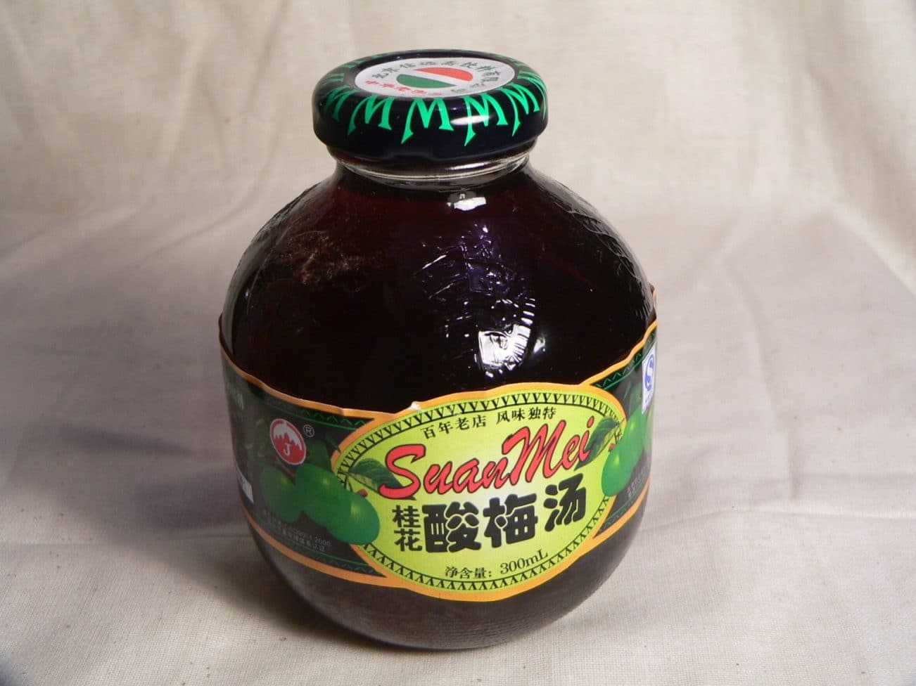 Bouteille de Suanmeitang