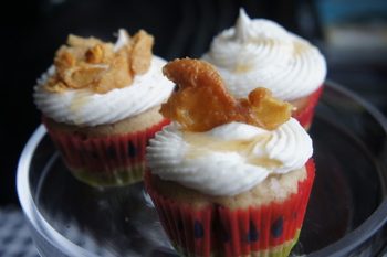 Cupcakes de poulet aux griebenes