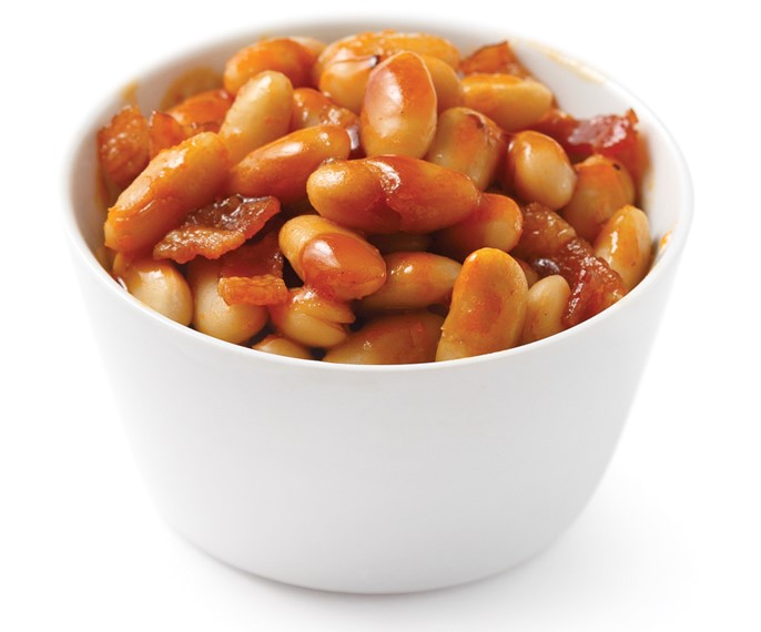 Beans with bacon