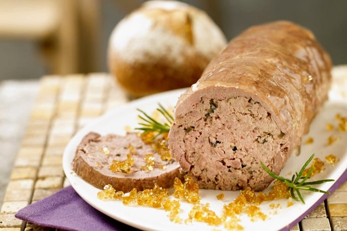 Galantine de canard en gelée