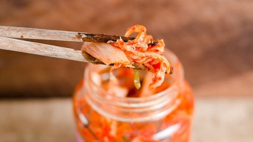 Bocal de kimchi