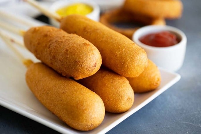 Corn dogs