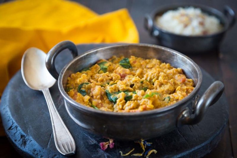 Dahl de lentilles corail