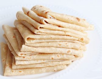 Rumali roti pliés comme des mouchoirs