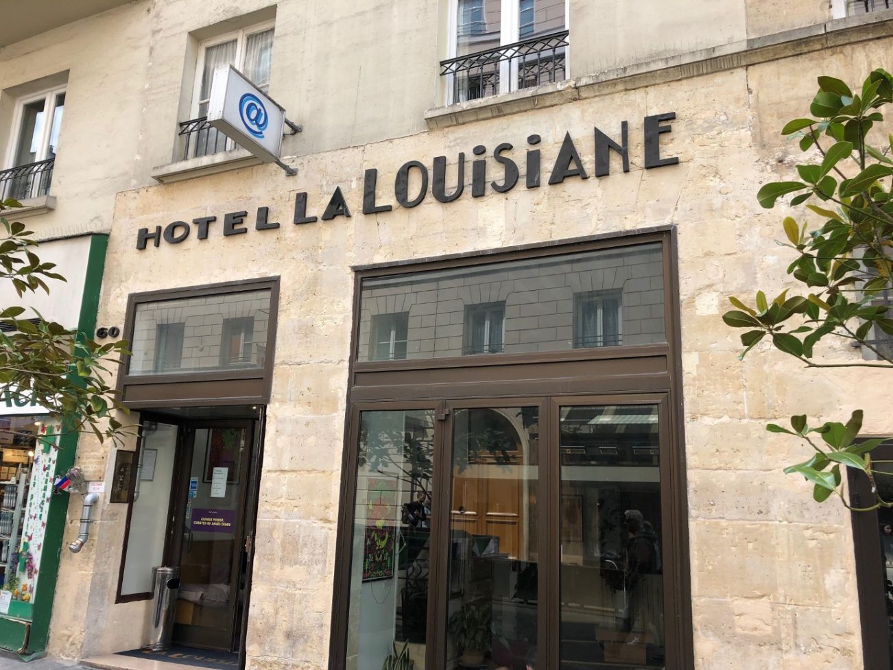 Hotel La Louisiane, rue de Buci en París