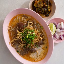 Khao soi nuea musulman de bœuf de Chiang Mai