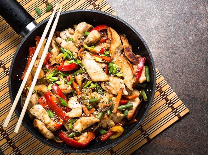 Chicken stir fry