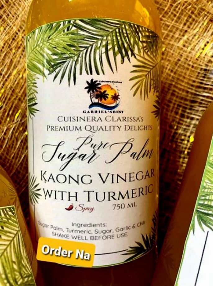 Vinaigre de palme Kaong