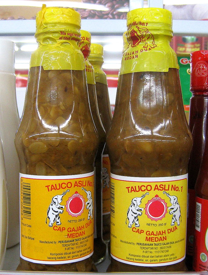 Bouteilles de tauco