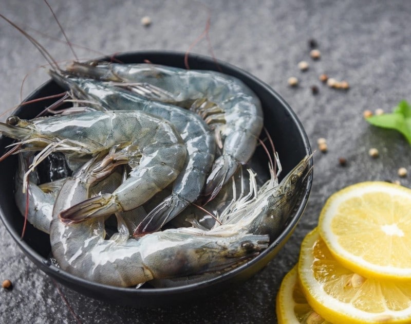 Crevettes gris