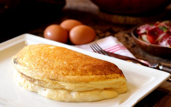 Omelette de la Mère Poulard du Mont Saint-Michel