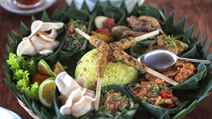 Indonesian rijstaffel