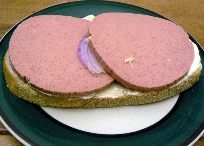 Bánh mì nướng Leberwurst