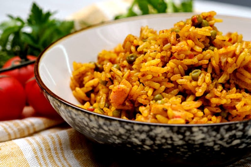 Arroz met gandules