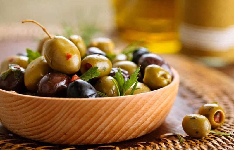 Mga table olive