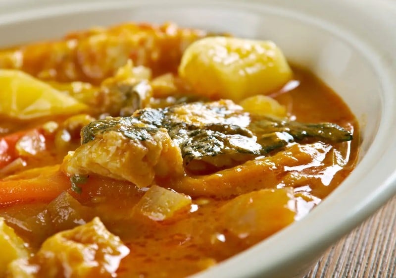 Sopa de pênis de touro jamaicano